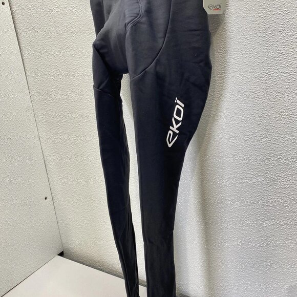 Ekoi Women’s Thermal Gel Padded Cycling Pants Size M Black - Picture 15 of 16